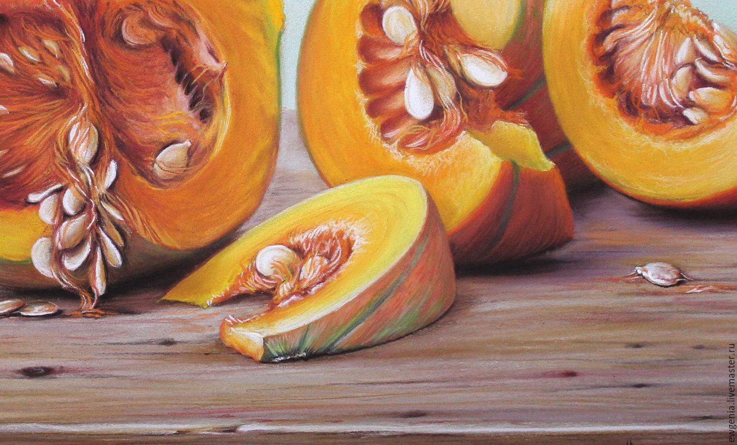 бумага, пастель